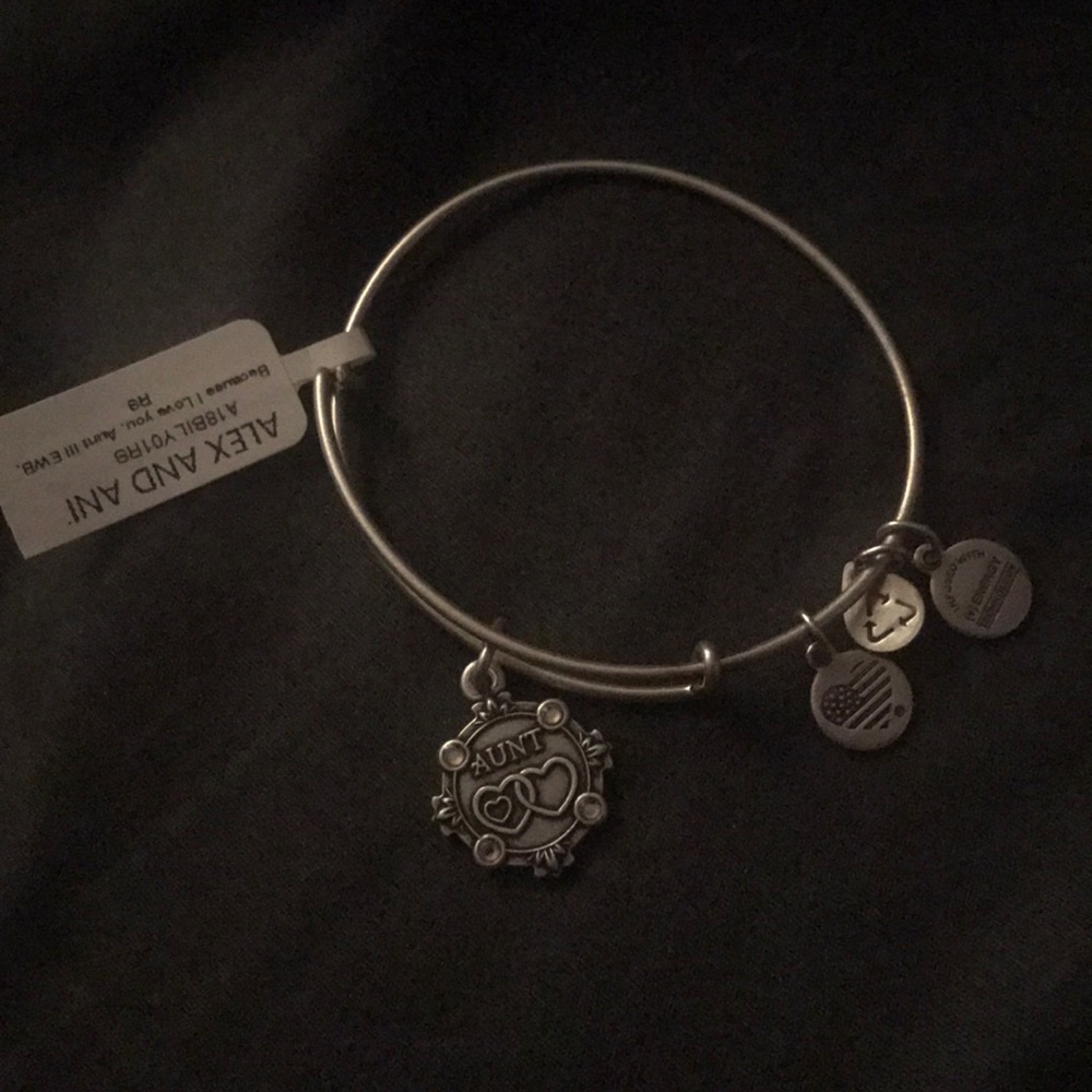 Alex and Ani “Aunt” bracelet/bangle